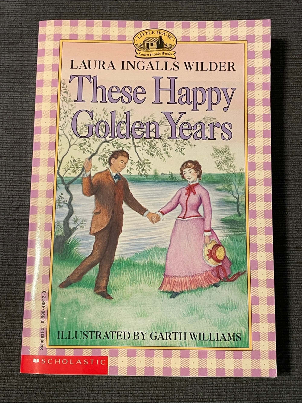 These Happy Golden Years by Laura Ingalls Wilder Kids Paperback Book GUC